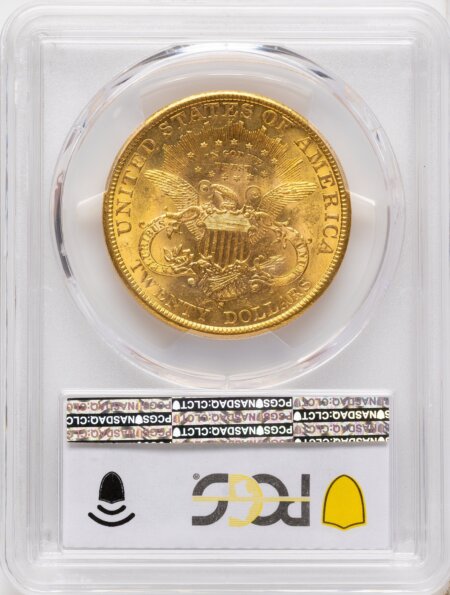 1895-S $20 PCGS Secure 62 PCGS