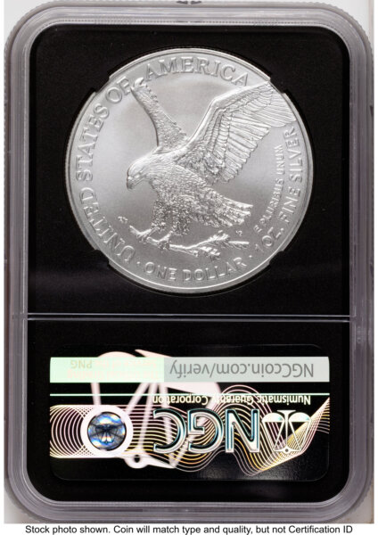 2021 Silver Eagle Type 2 Ed Moy/David J Ryder Mint Director's Series Blk Core 70 NGC