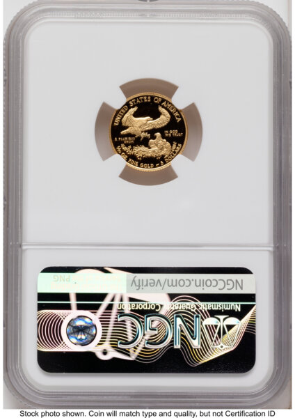 2016-W Proof Gold Eagle 1.85 oz Mike Castle 70 NGC