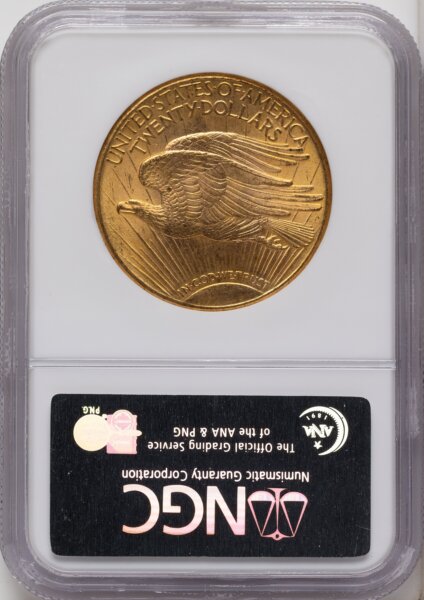 1911-D $20 66 NGC