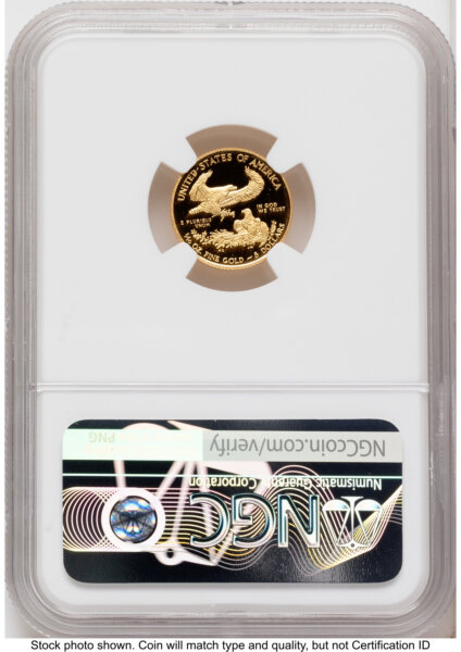 2012-W Proof Gold Eagle 1.85 oz Mike Castle 70 NGC