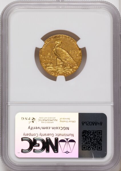 1912-S $5 58 NGC