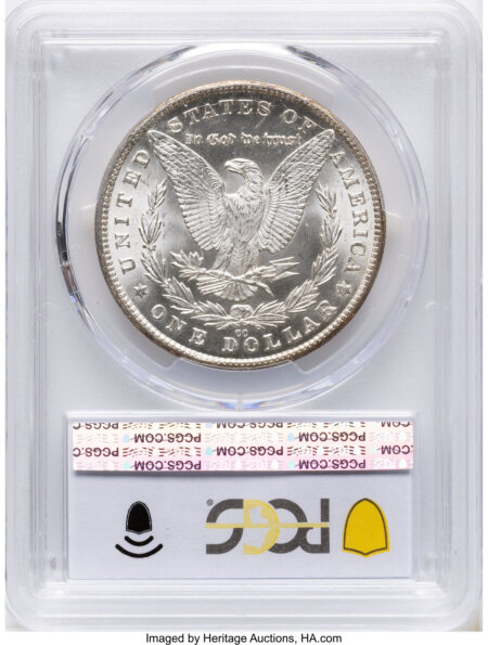 1881-CC S$1 PCGS Secure 64 PCGS