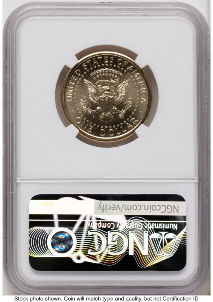 2026 Semiquincentennial President Donald J. Trump $1 (Privy Mark) FDI America 250 Congress Building Label 67 NGC