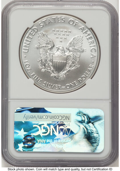 2017 Silver Eagle FDI Elizabeth Jones 70 NGC
