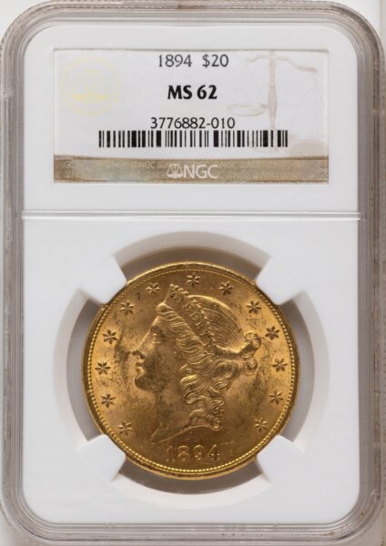 1894 $20 62 NGC