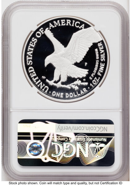 2026-P Proof Silver Eagle Congratulations Set 1 oz ER Mike Castle 70 NGC