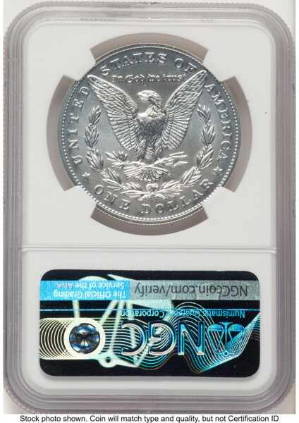 2021 S$1 Morgan Dollar, MS FDI Morgan Label 70 NGC