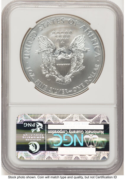 2011-W Burnished Silver Eagle 1 oz ER West Point Star Label 70 NGC
