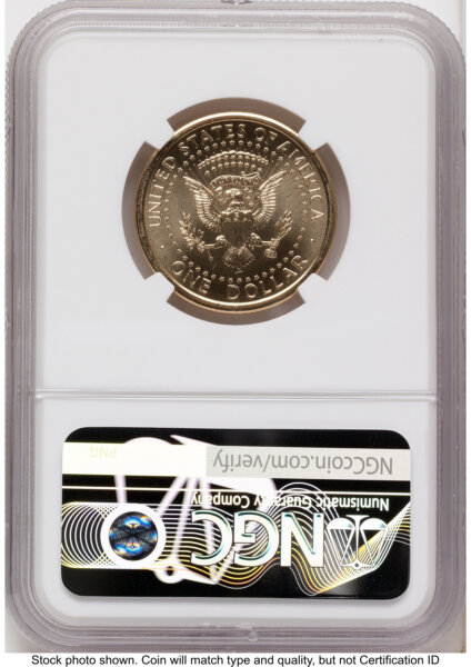 2026 Semiquincentennial President Donald J. Trump $1 (Privy Mark) AR America 250 Congress Building Label 66 NGC