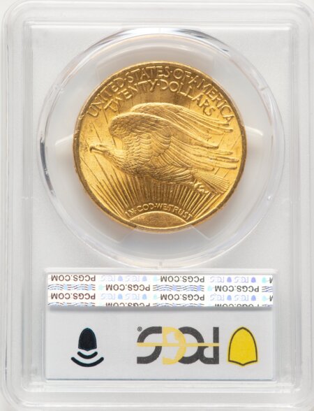 1911-S $20 63 PCGS