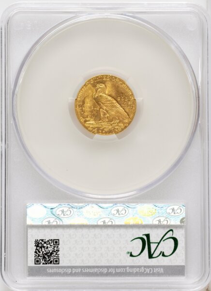 1911 $2 1/2 65 CACG
