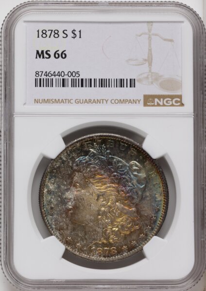 1878-S S$1 66 NGC