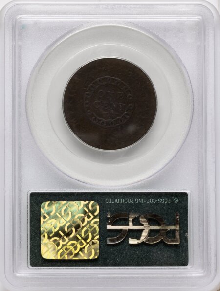 1793 CHAIN 1C AMERICA, BN, MS 8 PCGS