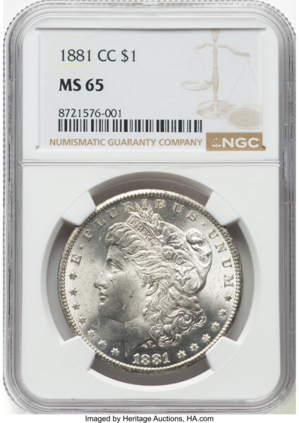 1881-CC S$1 65 NGC