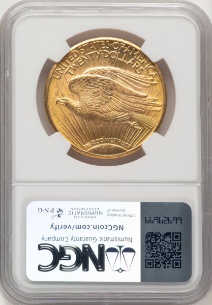 1926 $20 Tripled Die Obverse, FS-101, MS 64 NGC