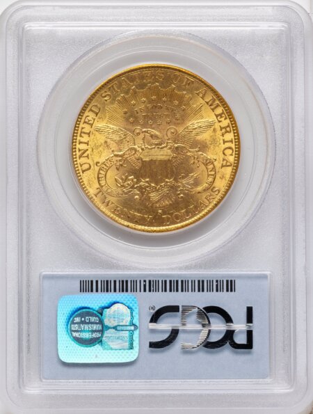 1897-S $20 63 PCGS