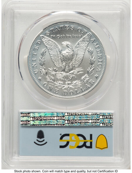 2021-O Privy S$1 Morgan Dollar, MS FDI Flag 70 PCGS