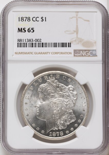 1878-CC S$1 65 NGC