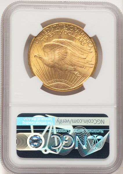 1911-S $20 66 NGC