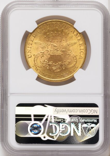 1895 $20 63 NGC