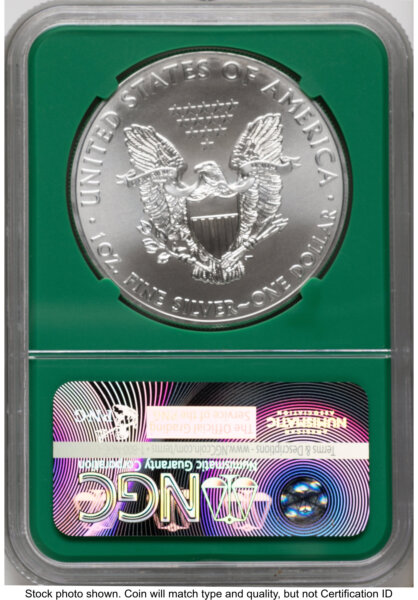 2013 Silver Eagle Monster Box From US Mint Sealed Box Green Core Label 70 NGC