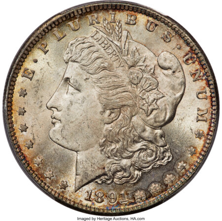1891-S S$1 66 PCGS