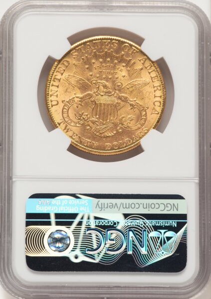 1907-S $20 65 NGC