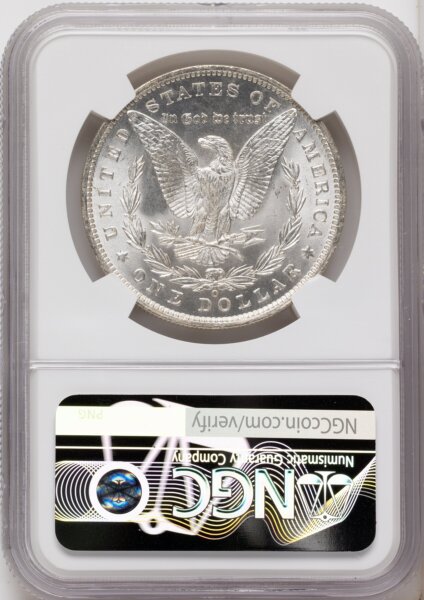 1885-O S$1 67 NGC