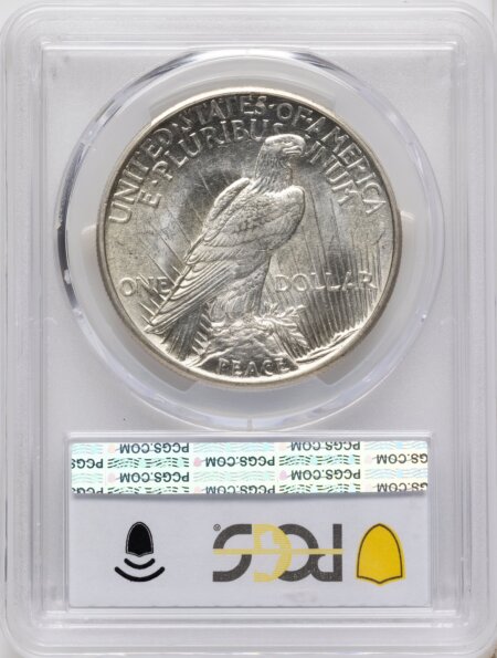 1921 S$1 Peace, MS 63 PCGS