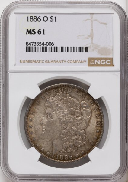 1886-O S$1 61 NGC