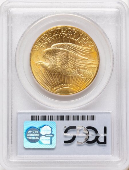 1914-D $20 63 PCGS