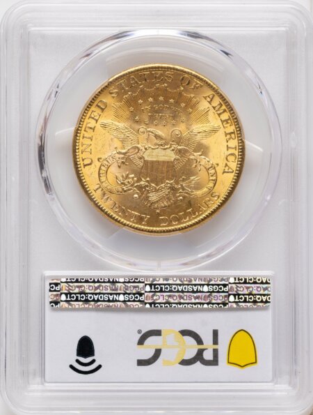 1897-S $20 64 PCGS