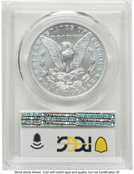 2021-D S$1 Morgan Dollar, MS AR Morgan Label 70 PCGS