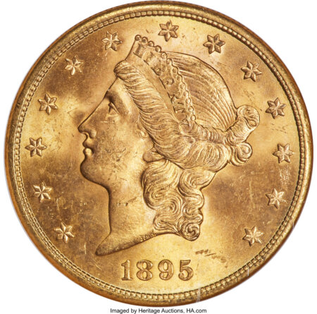1895-S $20 65 NGC