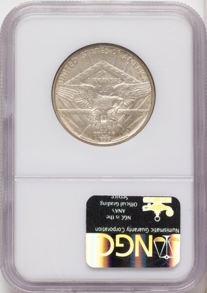 1935-S 50C Arkansas, MS 67 NGC