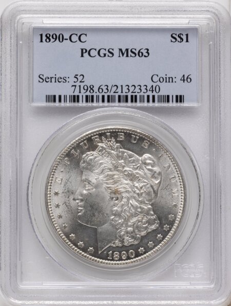 1890-CC S$1 63 PCGS
