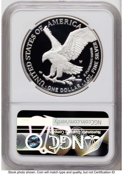 2026-W Proof Silver Eagle 1 oz FDI Kenneth Bressett America 250  70 NGC