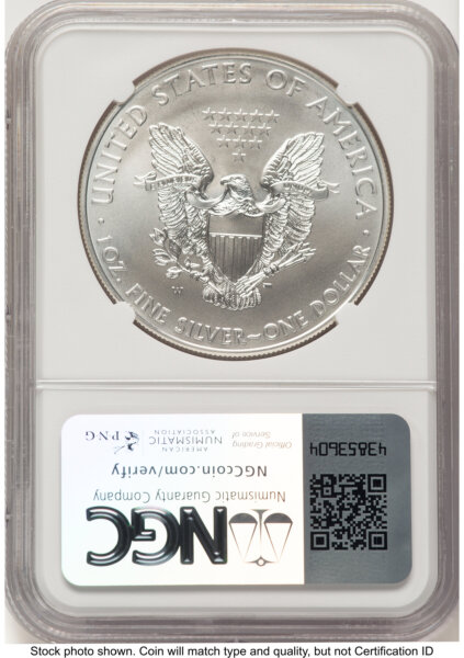 2011-W Burnished Silver Eagle 1 oz Jeff Garrett Red Book 70 NGC
