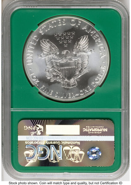 2016 Silver Eagle Monster Box From US Mint Sealed Box Green Core Label 70 NGC