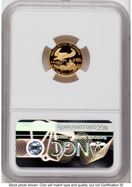 2006-W Proof Gold Eagle 1.85 oz Mike Castle 70 NGC