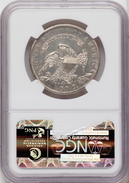 1834 50C O-110, MS 66 NGC