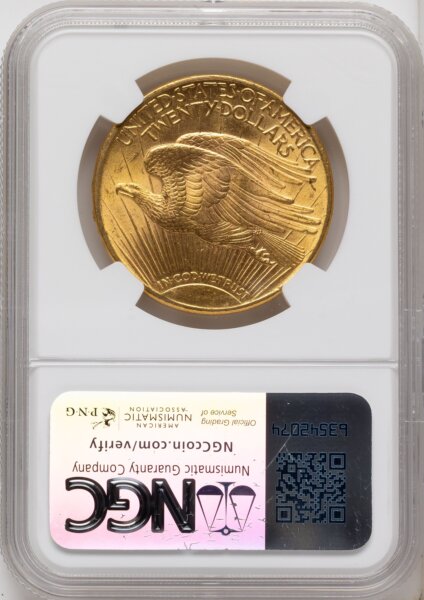 1915-S $20 64 NGC