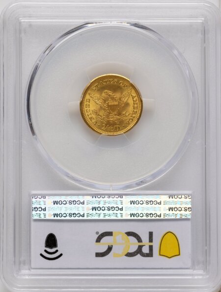 1903 $2 1/2 CAC PCGS Secure PCGS Plus 67 PCGS
