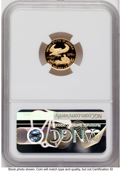 2020-W Proof Gold Eagle 1.85 oz Mike Castle 70 NGC
