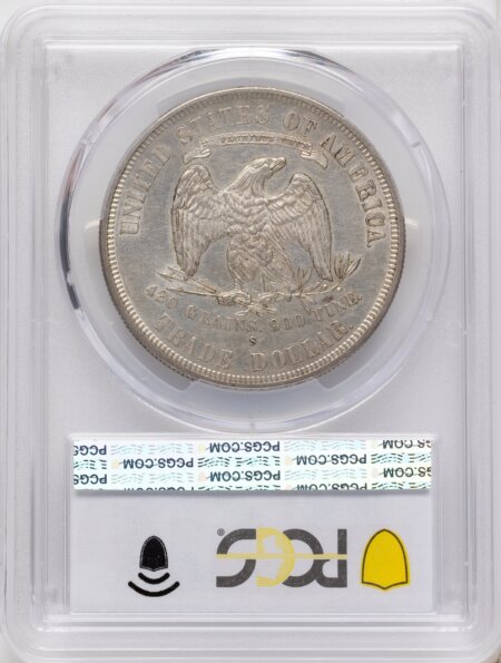 1878-S T$1 PCGS Secure 58 PCGS