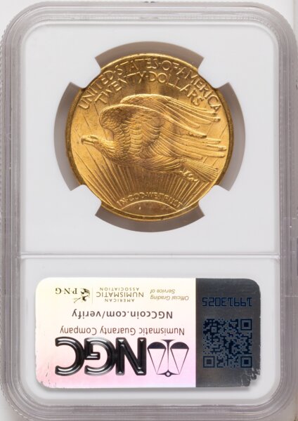 1914-S $20 66 NGC