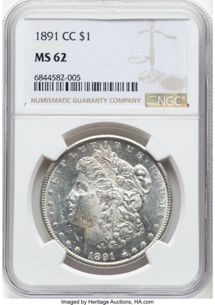 1891-CC S$1 62 NGC