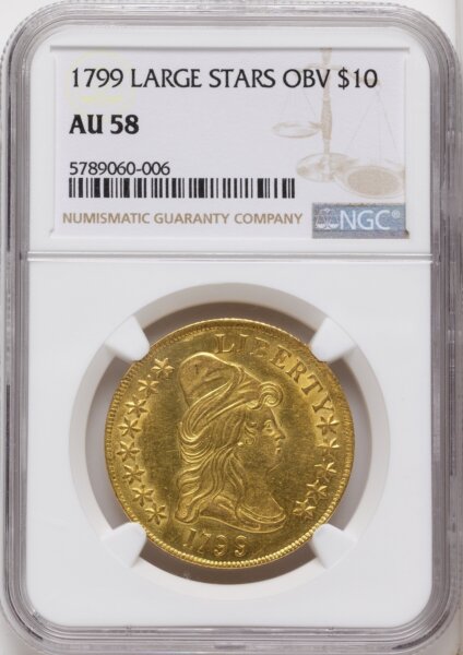 1799 $10 Lg Obv Stars 58 NGC