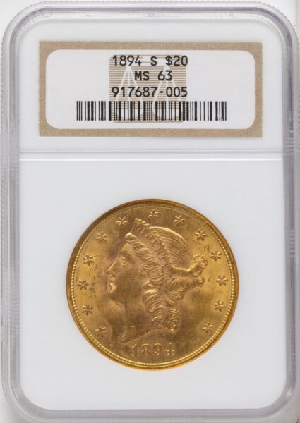 1894-S $20 63 NGC